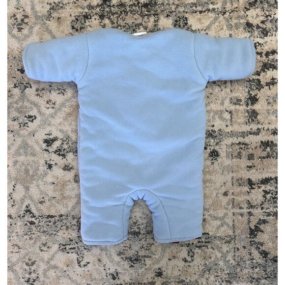 Baby Merlin’s Magic Sleepsuit Blue Fleece Size Large 6-9 months 18-21lbs - Picture 5 of 6